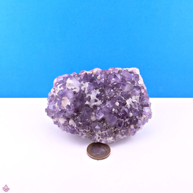 Amethyst mit Calcit ca. 530 g