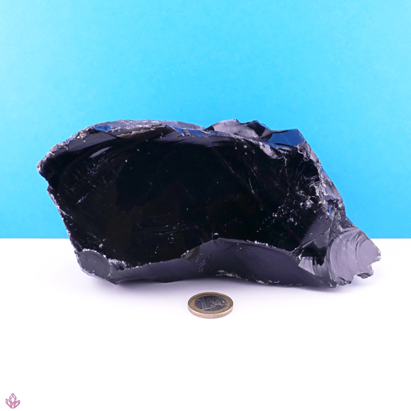 Obsidian schwarz ca. 1230 g