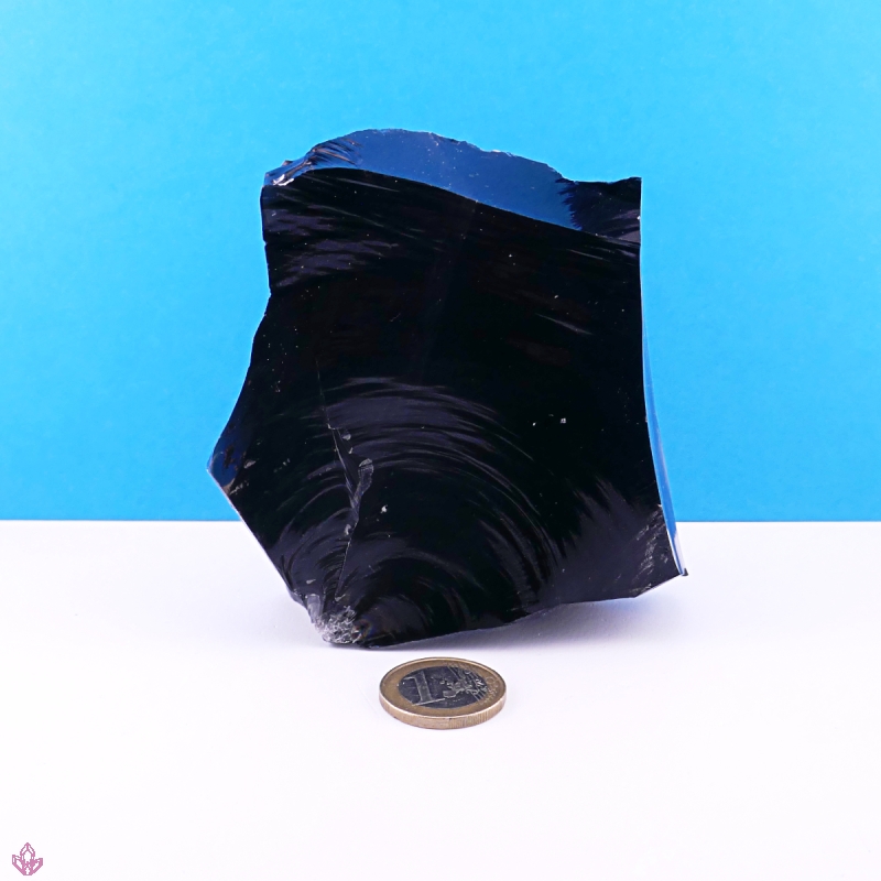 Obsidian schwarz ca. 424 g