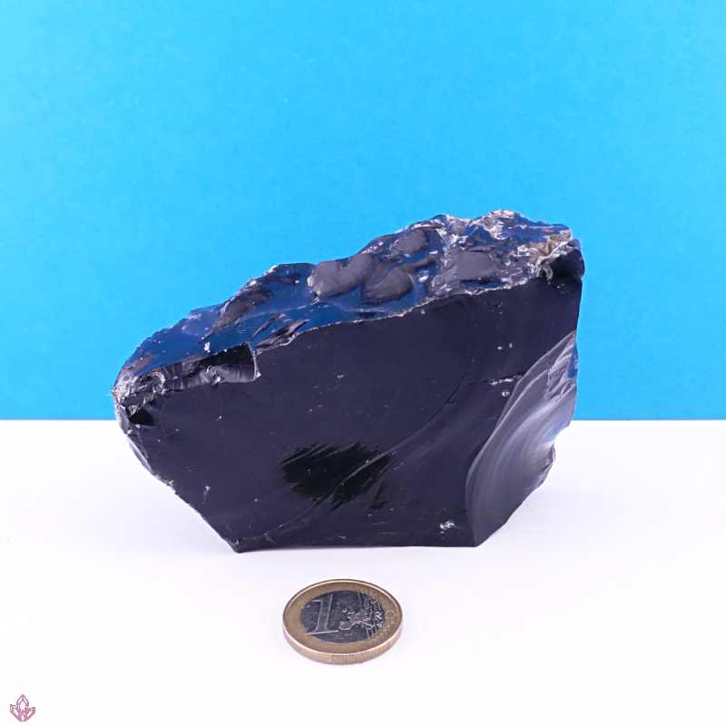 Obsidian schwarz ca. 260 g