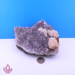 Amethyst mit Calcit ca. 1150 g